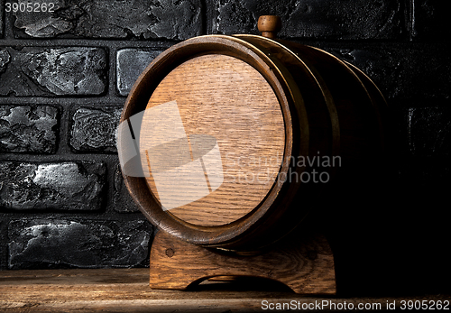 Image of Cask and bricks