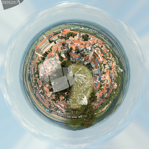 Image of Planet of panorama of Mikulov