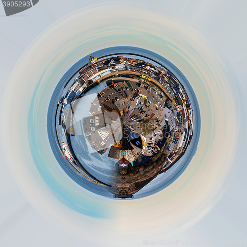 Image of Planet of helgoland city from hill