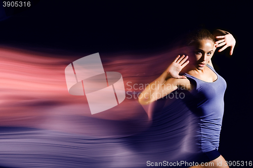 Image of Art photo of dancing woman