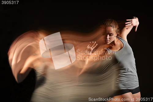 Image of Art photo of dancing woman