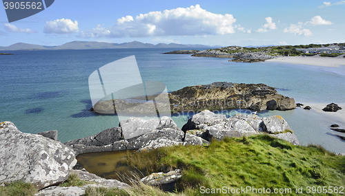 Image of Ireland coastline landscape