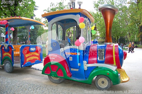 Image of train for children