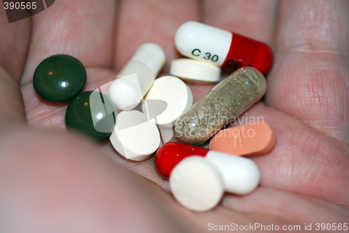 Image of Handful of Drugs