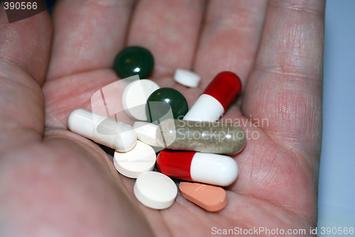 Image of Handful of Pills