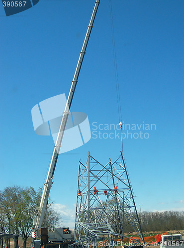 Image of electricity tower