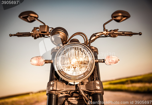 Image of Motorcycle on the road