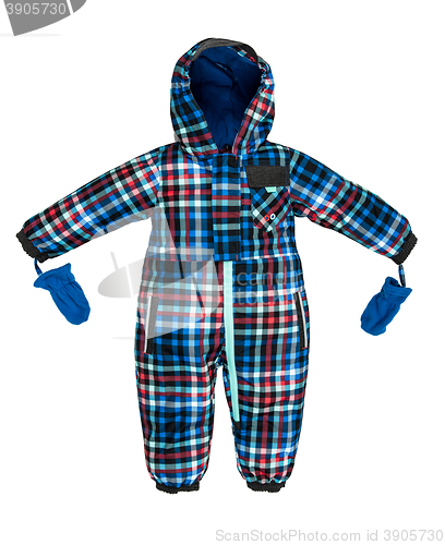 Image of Childrens snowsuit fall