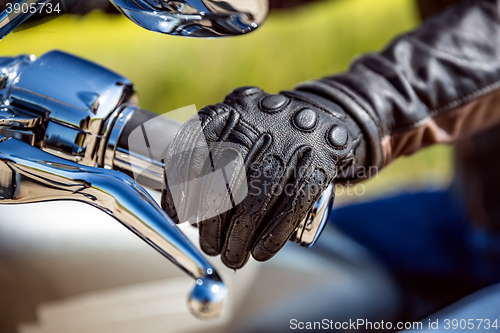 Image of Motorcycle Racing Gloves