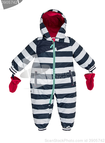 Image of Childrens snowsuit fall