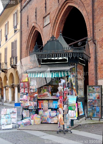 Image of news stand