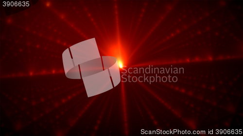 Image of red laser background