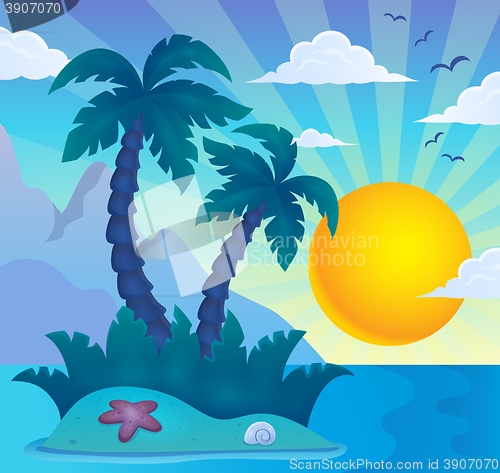 Image of Tropical island theme image 6