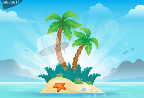 Image of Tropical island theme image 3