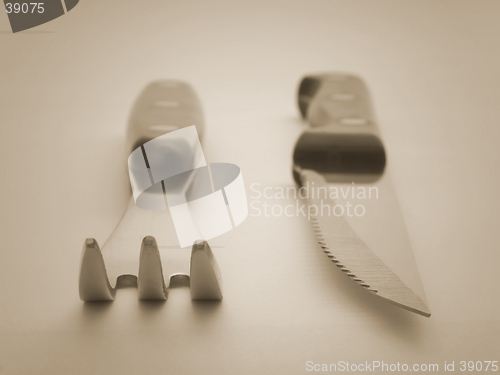 Image of Knife and fork