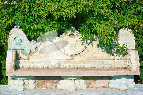 Image of Old Stone Bench