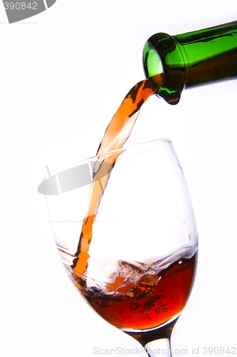 Image of Pouring Red Wine