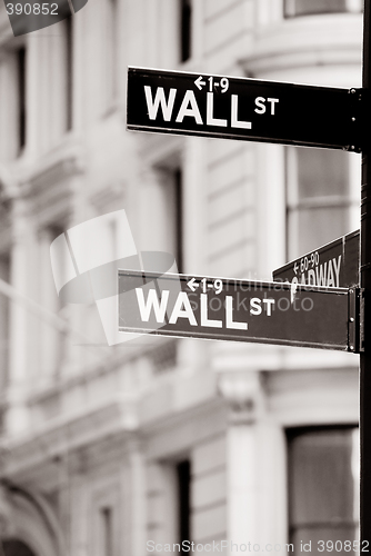 Image of Wall street