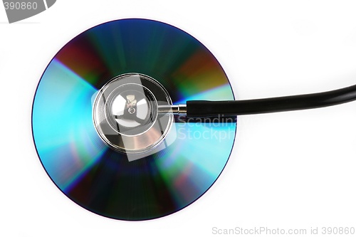 Image of Stethoscope and CD