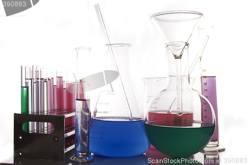 Image of Chemistry glassware