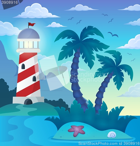 Image of Tropical island theme image 5