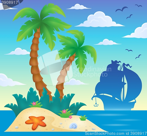 Image of Tropical island theme image 8