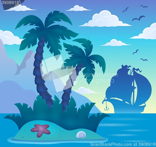 Image of Tropical island theme image 7