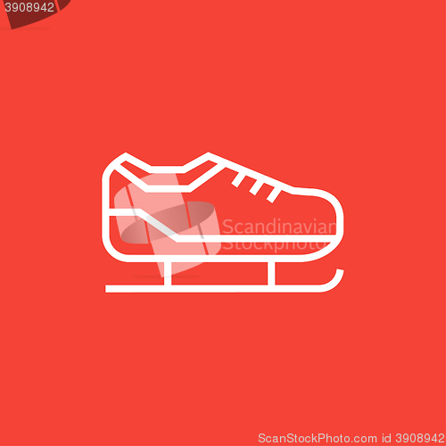 Image of Skate line icon.