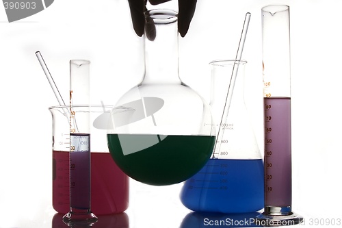 Image of Chemistry glassware