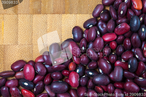 Image of red bean close up