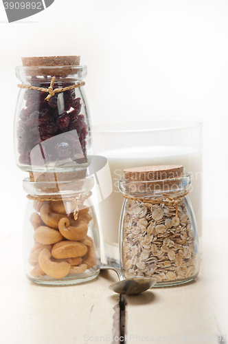 Image of healthy breakfast ingredients