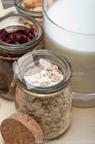 Image of healthy breakfast ingredients