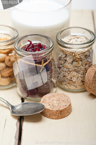 Image of healthy breakfast ingredients