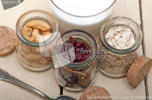Image of healthy breakfast ingredients