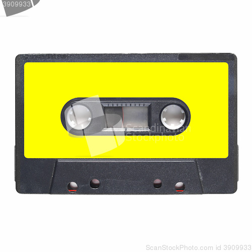 Image of Tape cassette yellow label