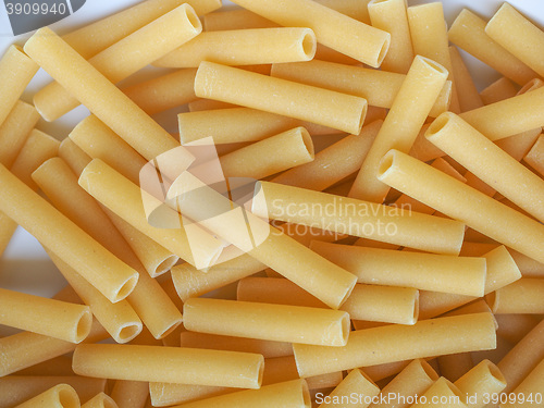 Image of Ziti pasta detail