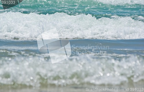 Image of beach waves