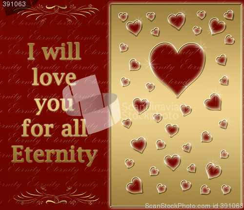 Image of love for eternity