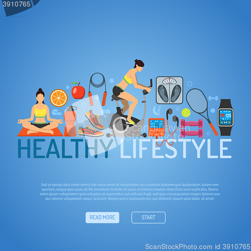 Image of Healthy Lifestyle Concept