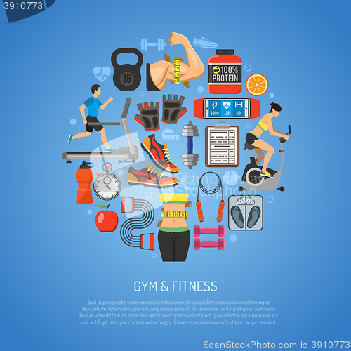 Image of Fitness and Gym Concept