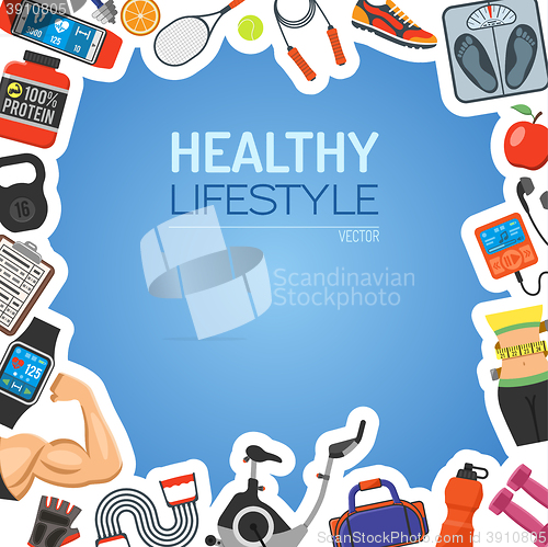 Image of Healthy Lifestyle Background