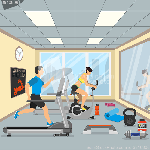 Image of Fitness and Gym Concept