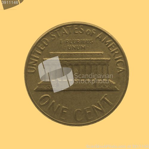 Image of Coin isolated - vintage