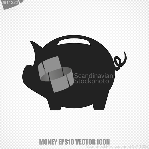 Image of Currency vector Money Box icon. Modern flat design.