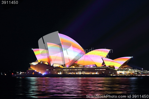 Image of Sydney Opera House Vivid Sydney 2016