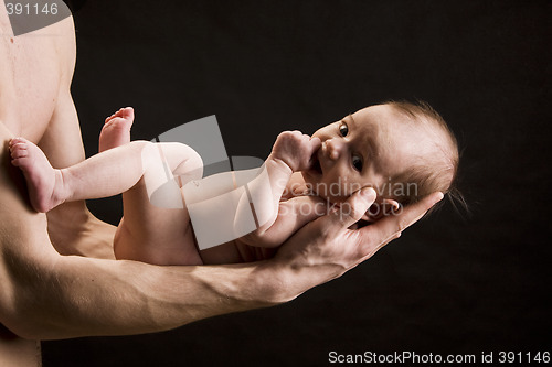 Image of portrait of little baby