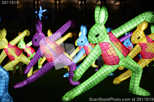 Image of The Rabbits of the Chinese Zodiac