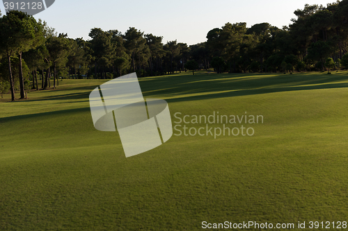 Image of golf course on sunny day