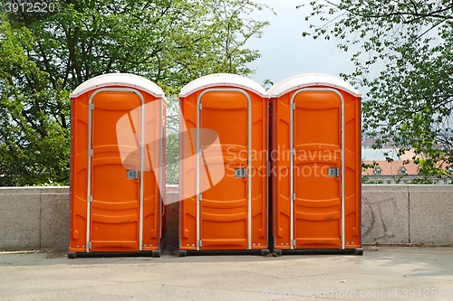 Image of Portable Toilets on an Event