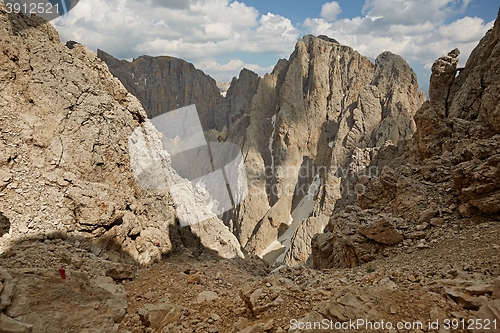 Image of Dolomites mountain landscape